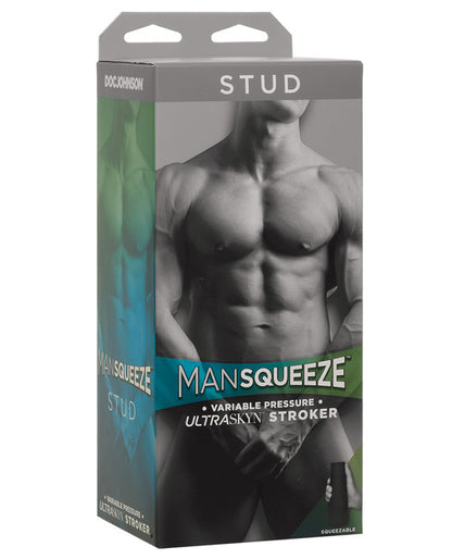 Man Squeeze Stud Ass - Vanilla by Doc Johnson