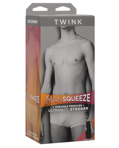 Man Squeeze Twink Ass - Vanilla by Doc Johnson