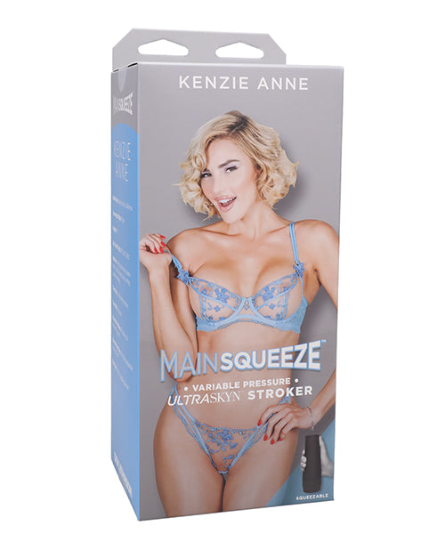 Main Squeeze ULTRASKYN Pussy Stroker - Kenzie Anne, Vanilla by Doc Johnson