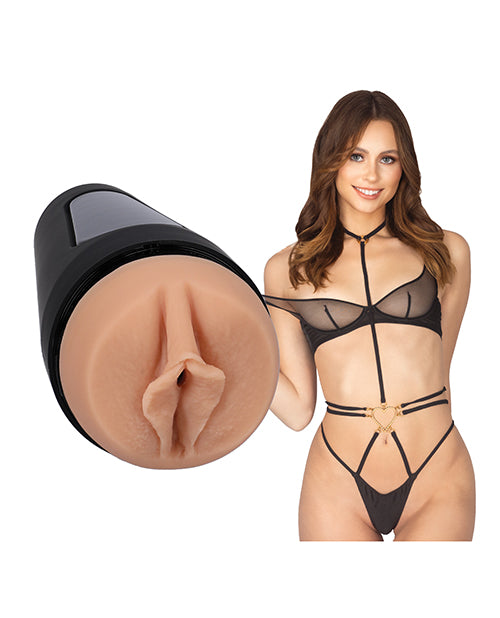 Main Squeeze ULTRASKYN Pussy Stroker - Stella Barey, Vanilla by Doc Johnson