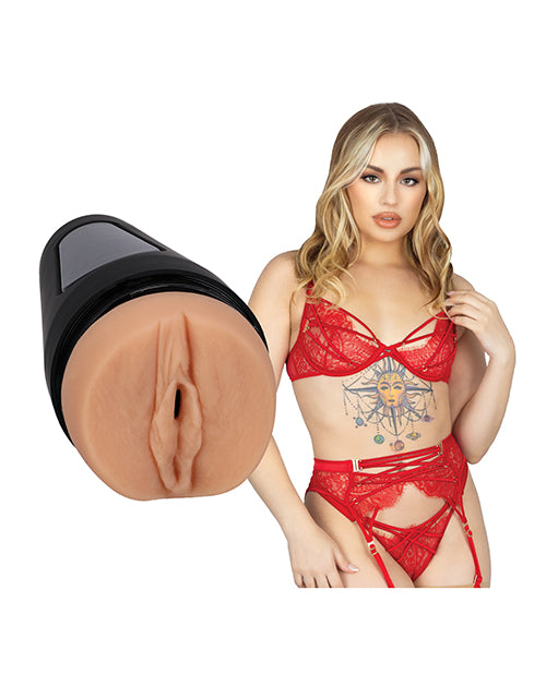 Main Squeeze ULTRASKYN Pussy Stroker - Anna Claire Clouds, Vanilla by Doc Johnson