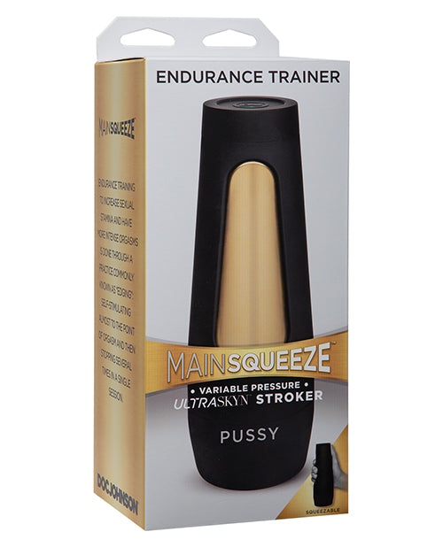 Main Sqeeze Endurance Trainer Stroker - Pussy by Doc Johnson