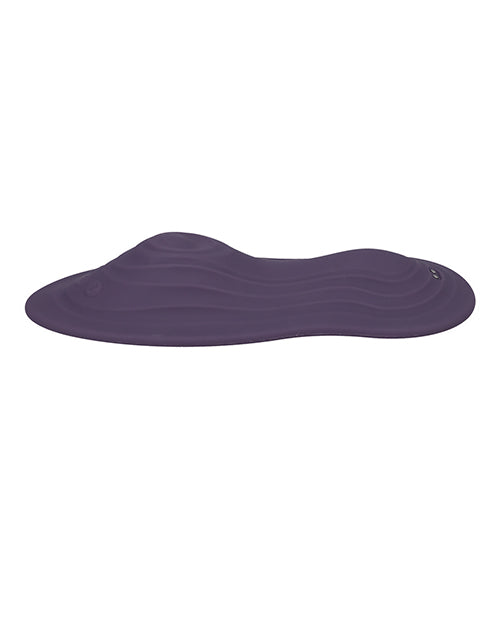 IRide Pleasure Seat Throb Stimulator Rechargeable w/Wireless Remote - Dusty Purple by Doc Johnson