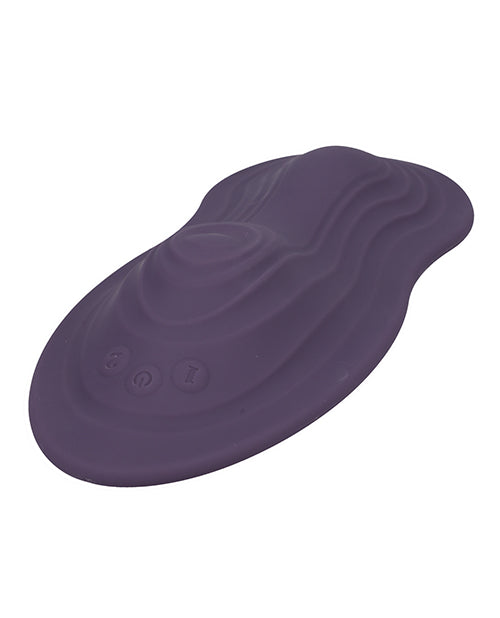 IRide Pleasure Seat Throb Stimulator Rechargeable w/Wireless Remote - Dusty Purple by Doc Johnson
