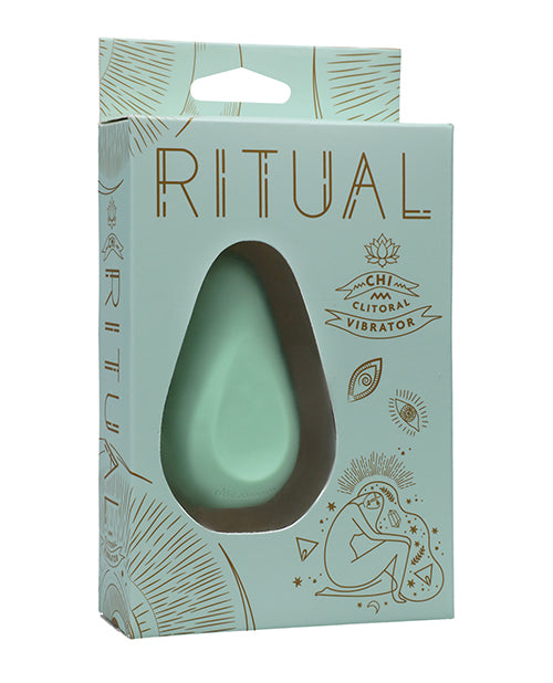 RITUAL Chi Rechargeable Silicone Clit Vibe - Mint by Doc Johnson