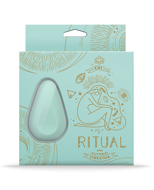 RITUAL Chi Rechargeable Silicone Clit Vibe - Mint by Doc Johnson