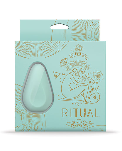 RITUAL Chi Rechargeable Silicone Clit Vibe - Mint by Doc Johnson