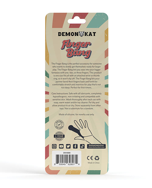 Demon Kat Finger Bang - Black by Daily Karma INC (demon Kat)