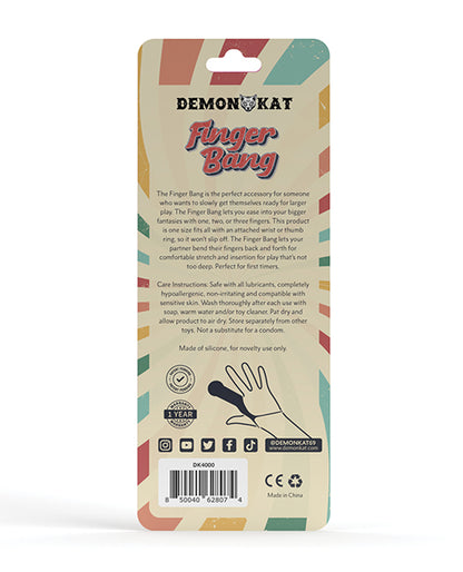 Demon Kat Finger Bang - Black by Daily Karma INC (demon Kat)