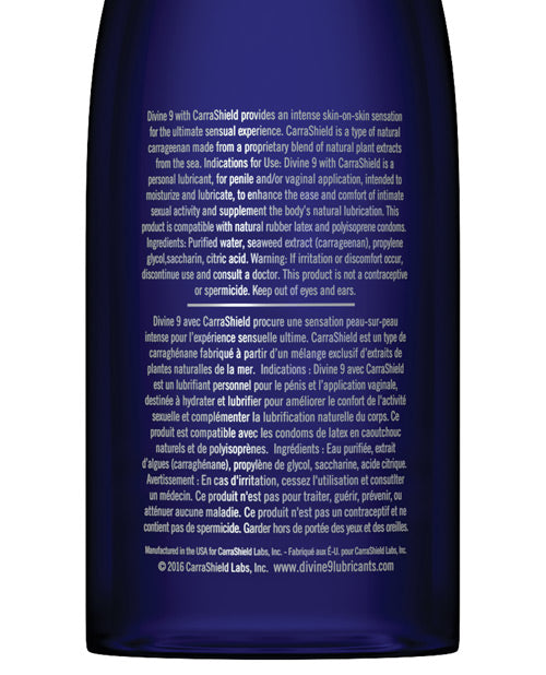 Divine 9 Lubricant - 4 oz Bottle