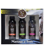 Earthly Body Massage Lotion Trio - 2 oz Isle, Skinny & Naked