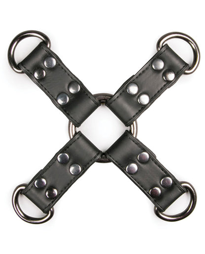 Easy Toys Faux Leather Hogtie - Black by One-dc
