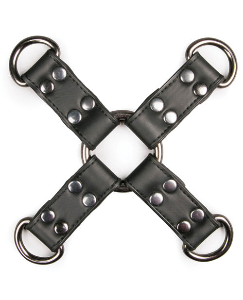 Easy Toys Faux Leather Hogtie - Black by One-dc