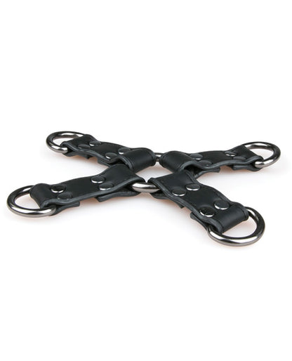 Easy Toys Faux Leather Hogtie - Black by One-dc