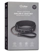 Easy Toys Fetish Collar w/Leash - Black