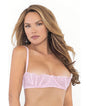 Lace Bra W/underwire Boning Cups