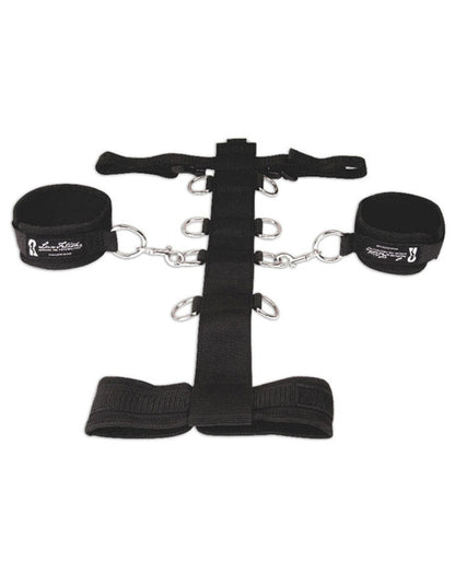 Lux Fetish 3 pc Adjustable Neck & Wristraint Set