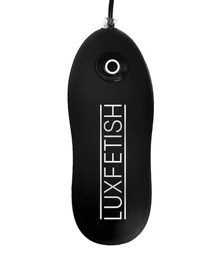 Lux Fetish Classic Inflatable Anal Balloon - Black by Electric Eel INC