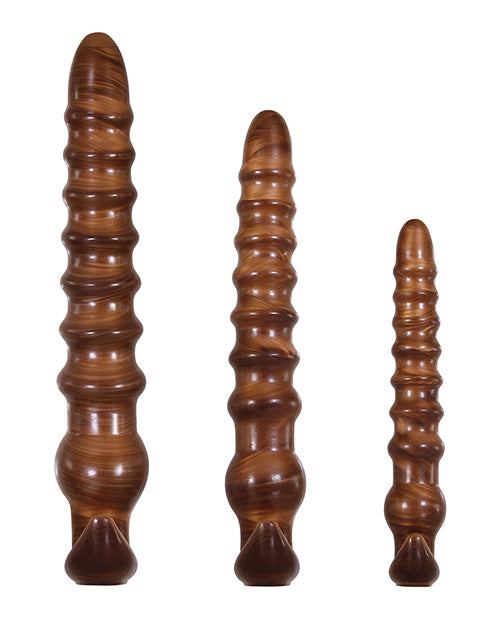 Evolved Twisted Love 3 pc Plug Set - Gold by Evolved Novelties INC