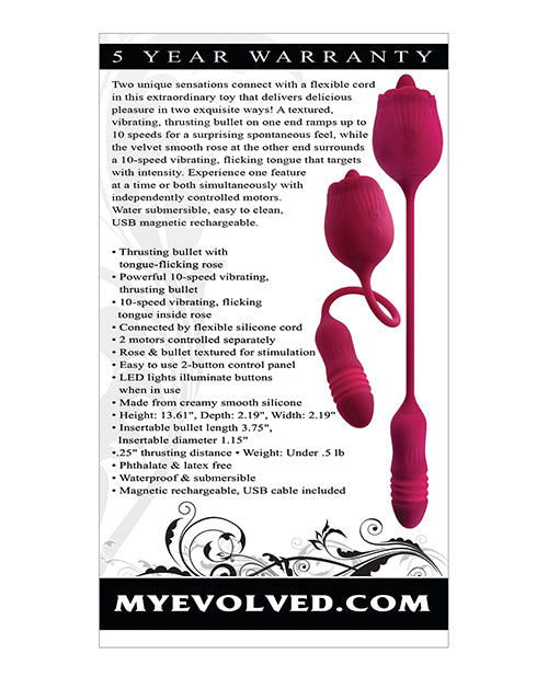 Evolved Wild Rose - Red by Evolved Novelties INC