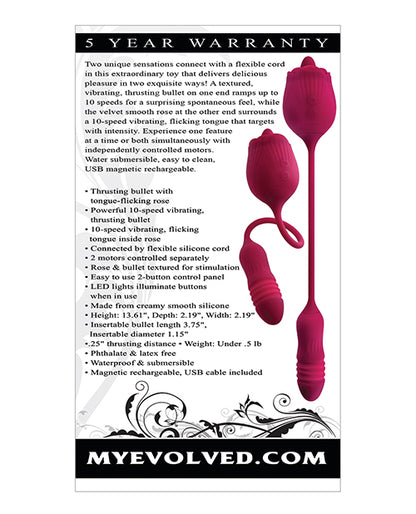 Evolved Wild Rose - Red by Evolved Novelties INC
