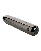 Evolved Real Simple Rechargeable Bullet - Black Chrome by Evolved Novelties INC
