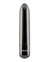 Evolved Real Simple Rechargeable Bullet - Black Chrome by Evolved Novelties INC