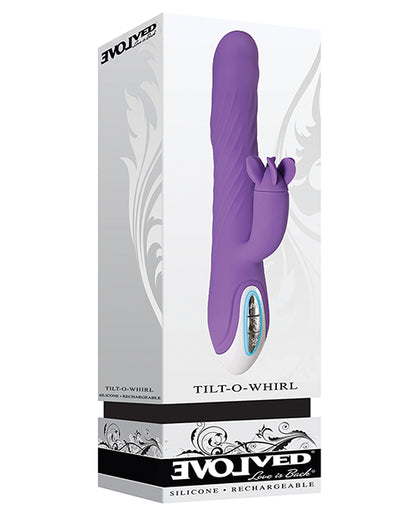 Evolved Tilt O Whirl Dual Stim - Purple by Evolved Novelties INC