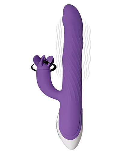 Evolved Tilt O Whirl Dual Stim - Purple by Evolved Novelties INC