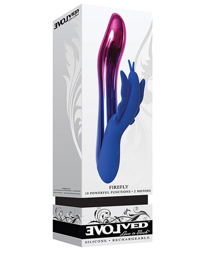 Evolved Firefly Dual Stim - Blue by Evolved Novelties INC