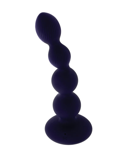 Purple Pleasure Orbit Remote Controlled Anal Vibe - Purple