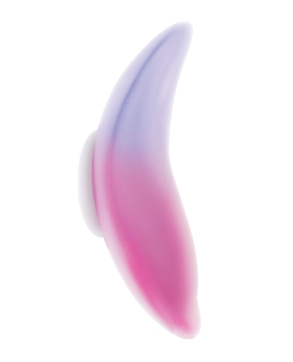 Evolved Paradise Panty Curved Panty Vibe w/Remote Control - Pink/Purple by Evolved Novelties INC