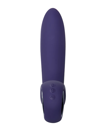 Evolved Inflatable G Rechargeable Vibrator - Purple by Evolved Novelties INC