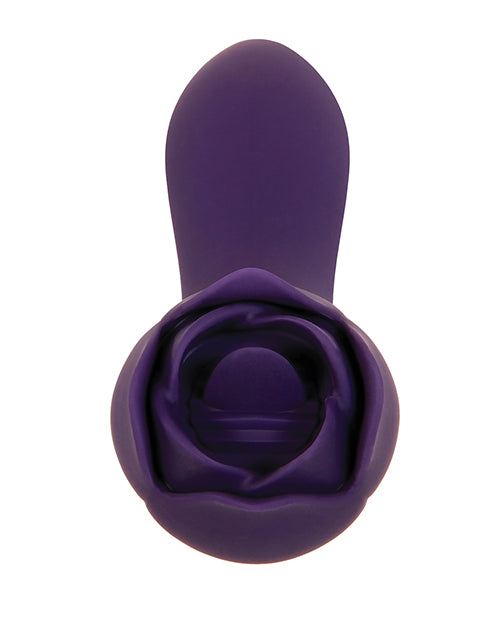 Evolved Thorny Rose Dual End Massager - Purple by Evolved Novelties INC