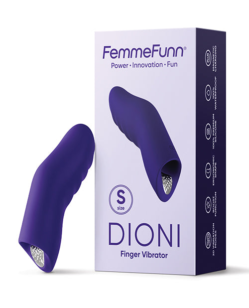 Femme Funn Dioni Wearable Finger Vibe - Dark Purple by Vvole
