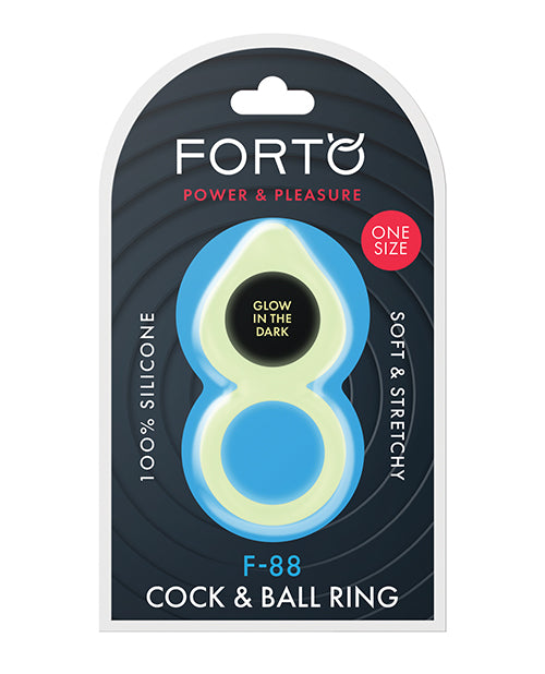 Forto F-88 Double Ring Liquid Silicone Cock Ring