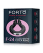 Forto F-24 Textured Vibrating Cock Ring by Vvole