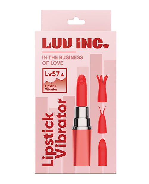 Luv Inc. Lipstick Vibrator W/3 Heads by Vvole