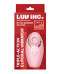 Luv Inc. Triple - Action Clitoral Vibrator by Vvole