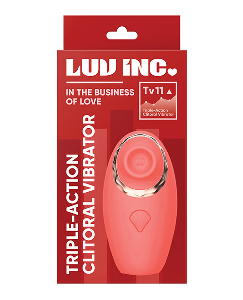 Luv Inc. Triple - Action Clitoral Vibrator by Vvole