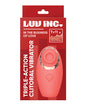 Luv Inc. Triple - Action Clitoral Vibrator by Vvole