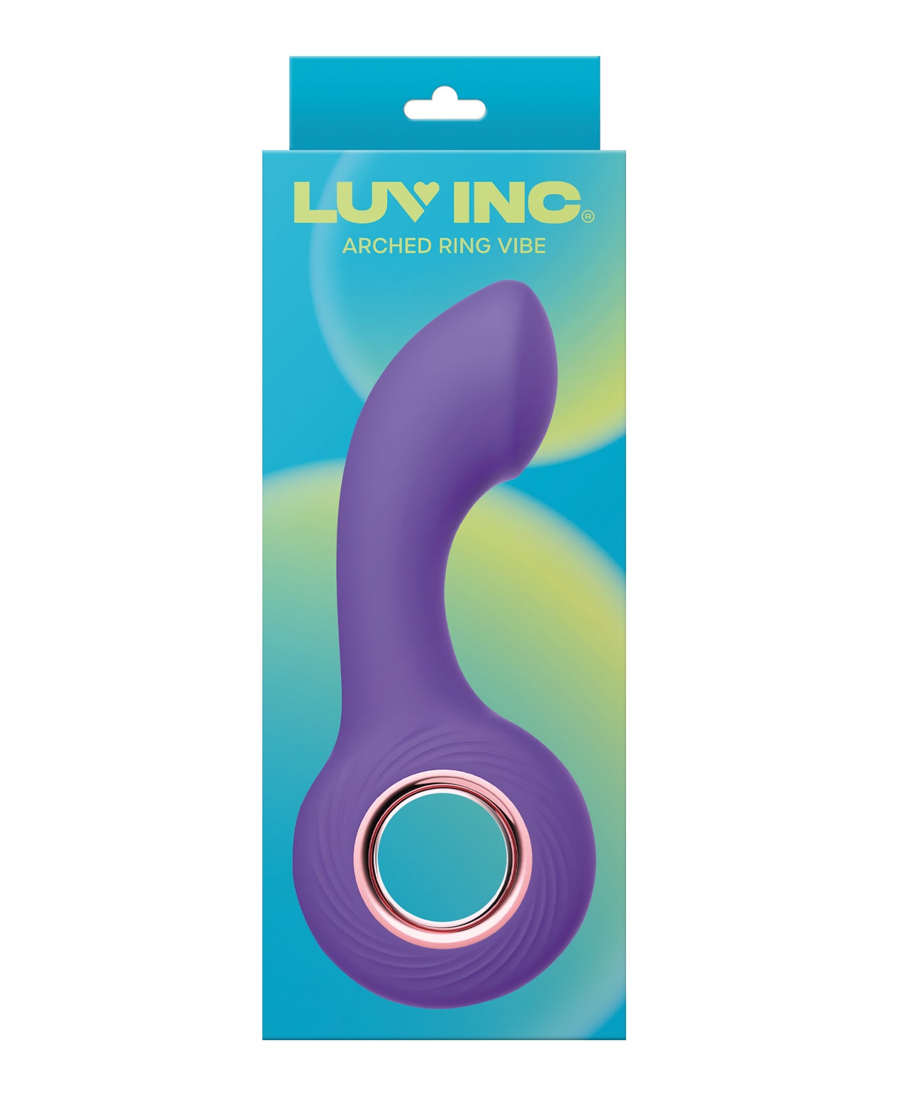 Luv Inc. Arched Ring Vibrator - Purple