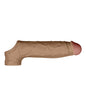 Shaft Model F Flexskin Liquid Silicone 8.8" Sheath - Oak by Vvole