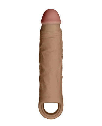 Shaft Model F Flexskin Liquid Silicone 8.8" Sheath - Oak by Vvole