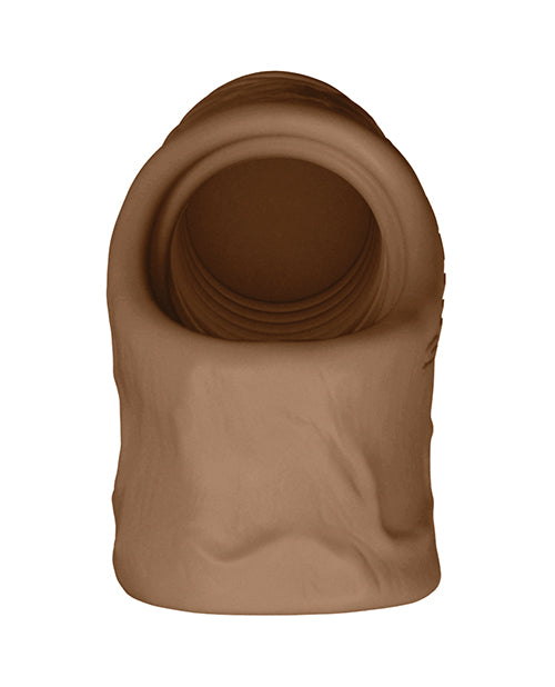 Shaft Model F Flexskin Liquid Silicone 8.8" Sheath - Oak by Vvole
