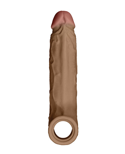 Shaft Model F Flexskin Liquid Silicone 8.8" Sheath - Oak by Vvole