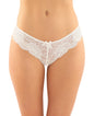 Poppy Crotchless Floral Lace Panty