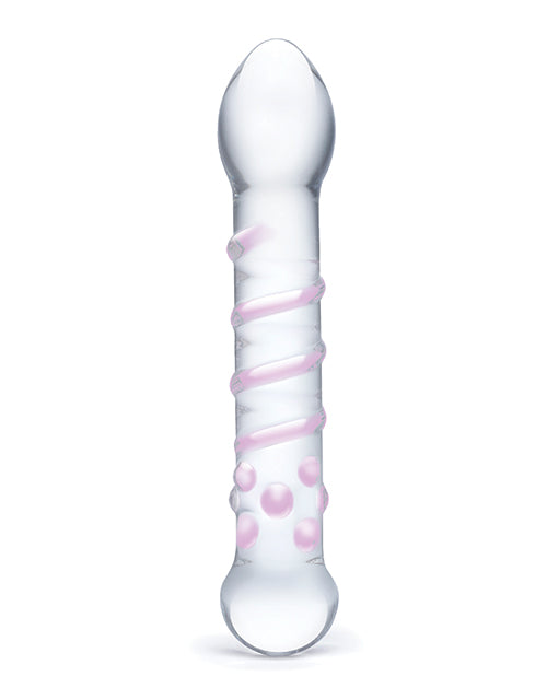 Glas Spiral Staircase Full Tip Glass Dildo by Electric Eel INC