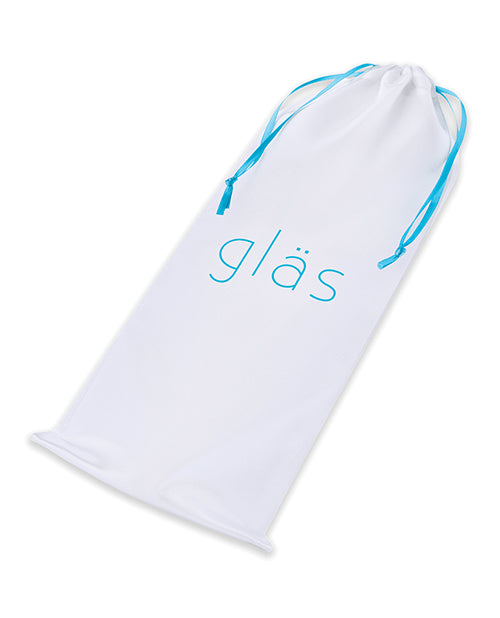Glas 7" Straight Glass Dildo - Clear by Electric Eel INC