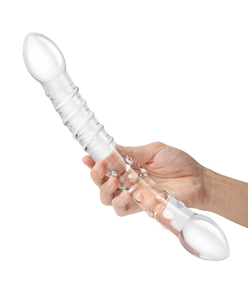 Glas 12" Double Trouble Dildo